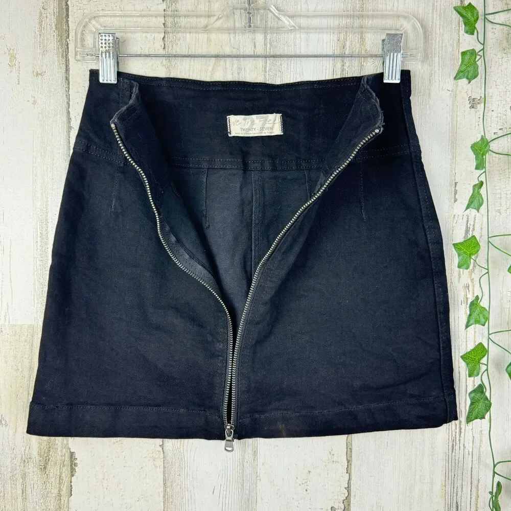 Free People Black Virgo Mini size 27